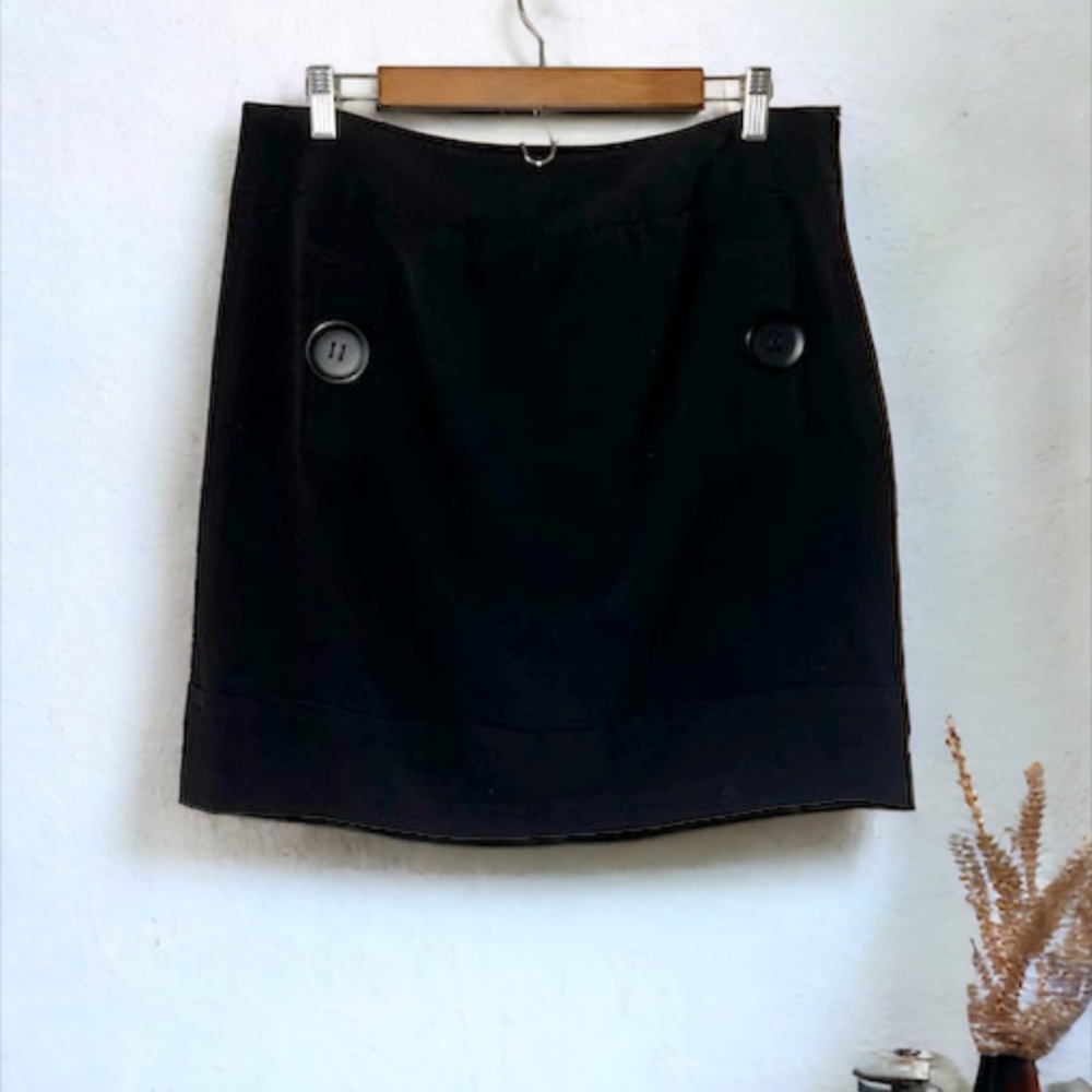 Larry Levine Stretch Black Skirt size 12 - Picture 5 of 9